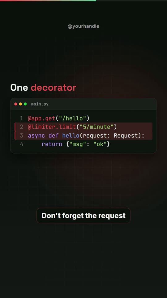 Code scene with highlighted lines